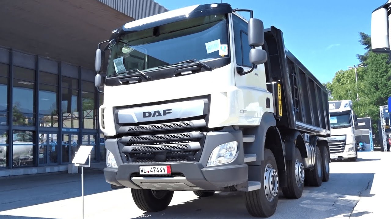 New 2022 DAF CF 430 FAD 8x4 Tipper Truck - Interior, Exterior, Walkaround - Truck Expo
