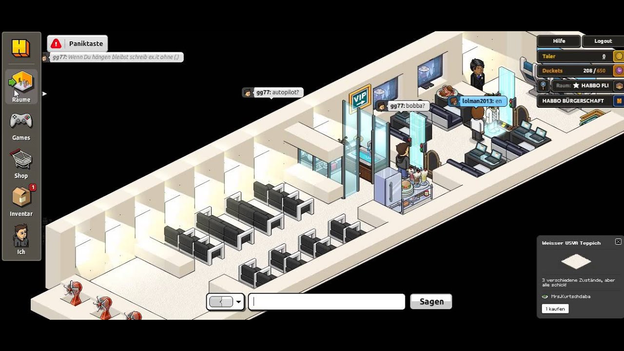 Habbo - R&auml;ume Besuchen 3D 2013