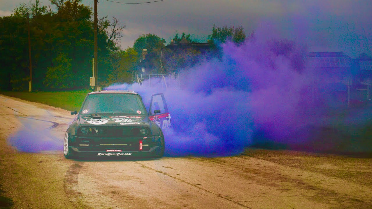 Rent a Drift Car - Gender party Turbo Mafia style with a 700 Hp BMW E30