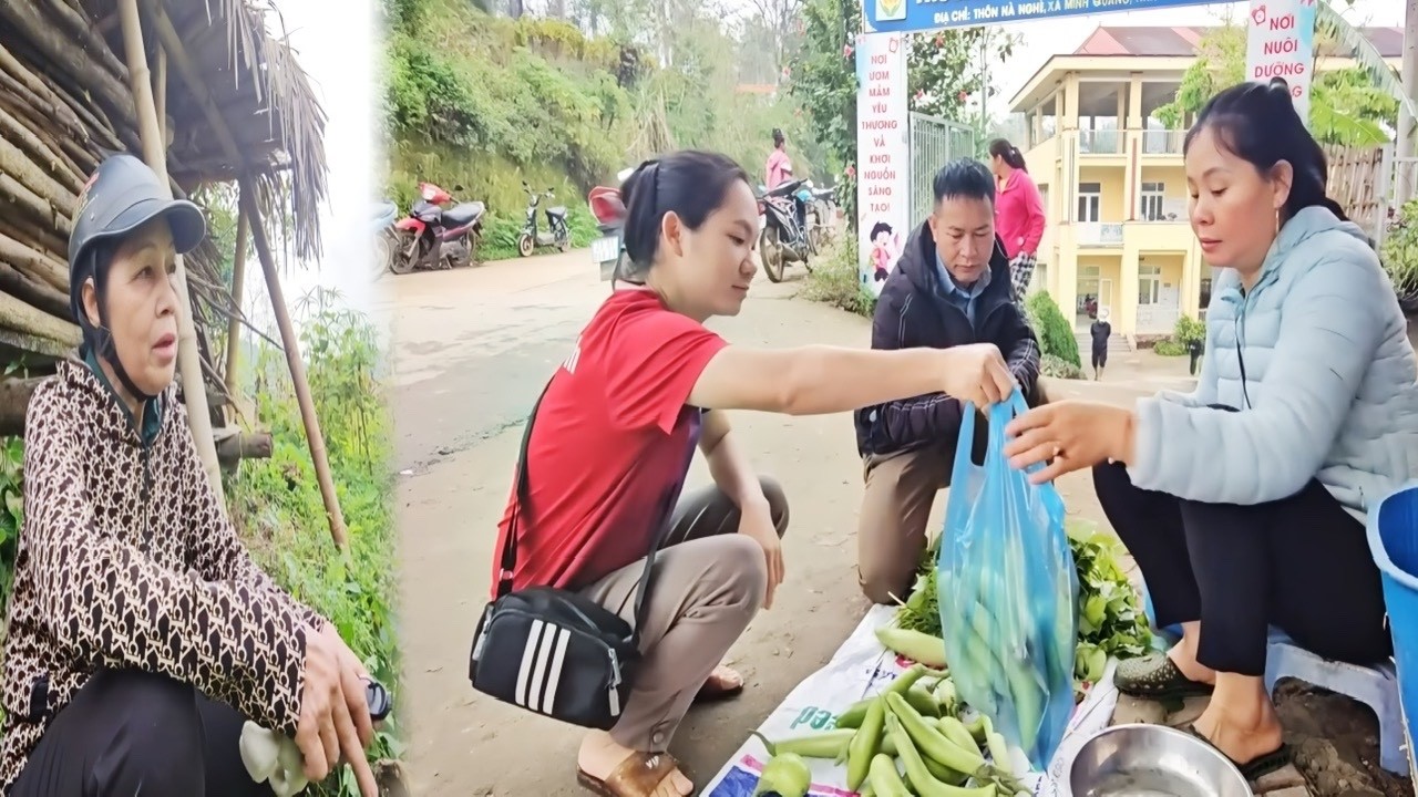 Huong's mother went to Tuyet's house to look for him, but she couldn't find him there either