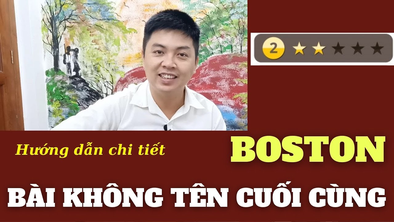 BÀI KHÔNG TÊN CUỐI CÙNG hướng dẫn điệu Boston  - Nguyễn Xuân Tùng || Dạy Guitar Online