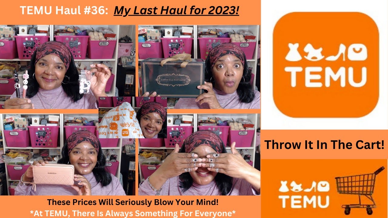 #TEMU #Haul #36 - My Last Haul Of 2023!  Mind Blowing Prices & Items To Share!
