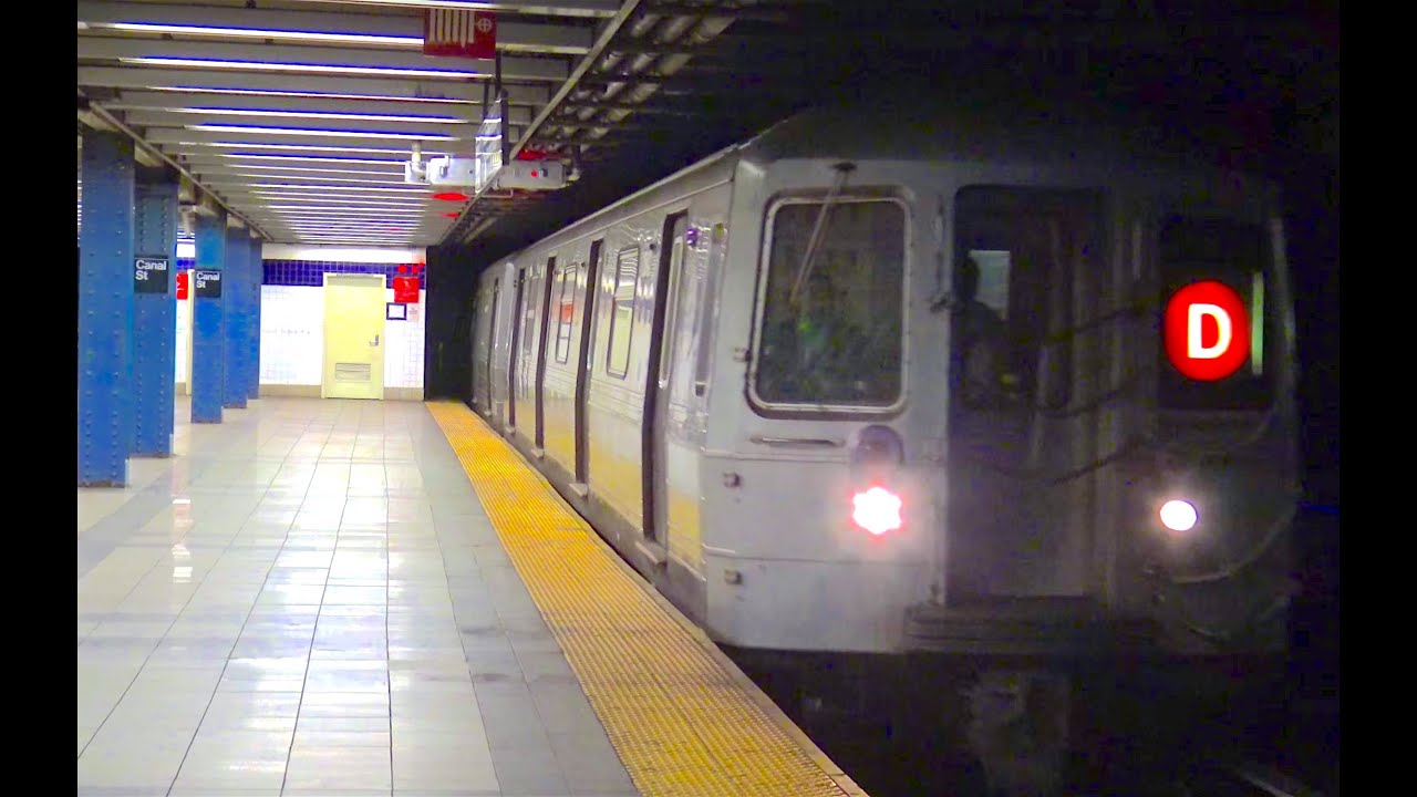 ⁴ᴷ D Trains Running on the A Line