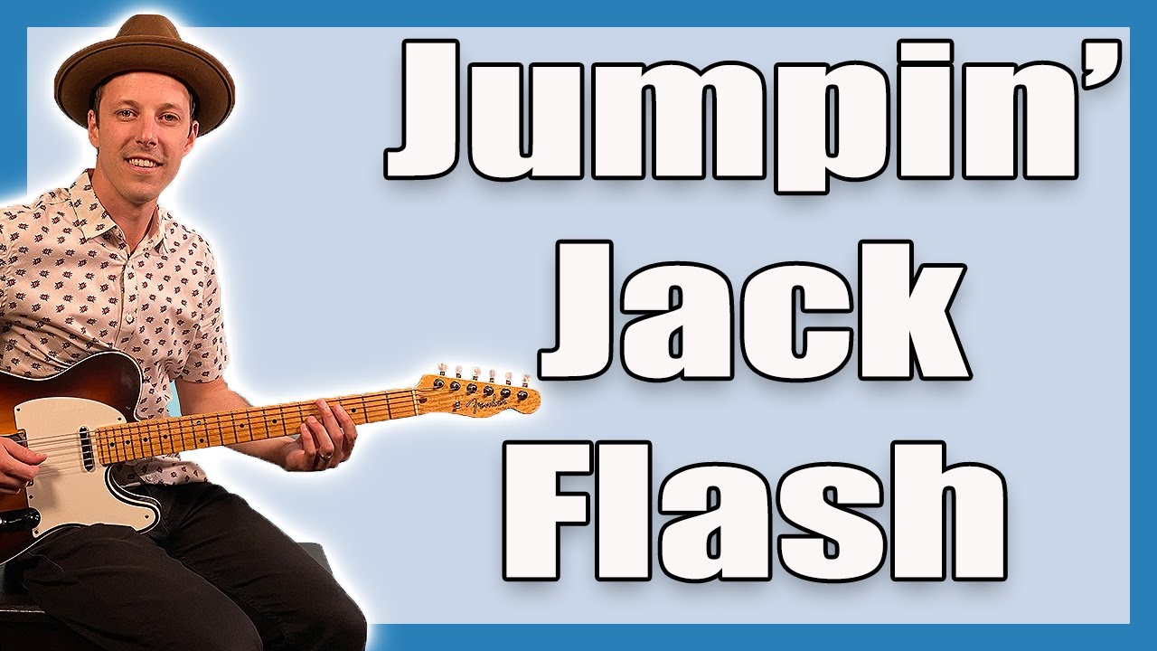 Урок игры на гитаре Jumpin Jack Flash (стандартная настройка Rolling Stones)