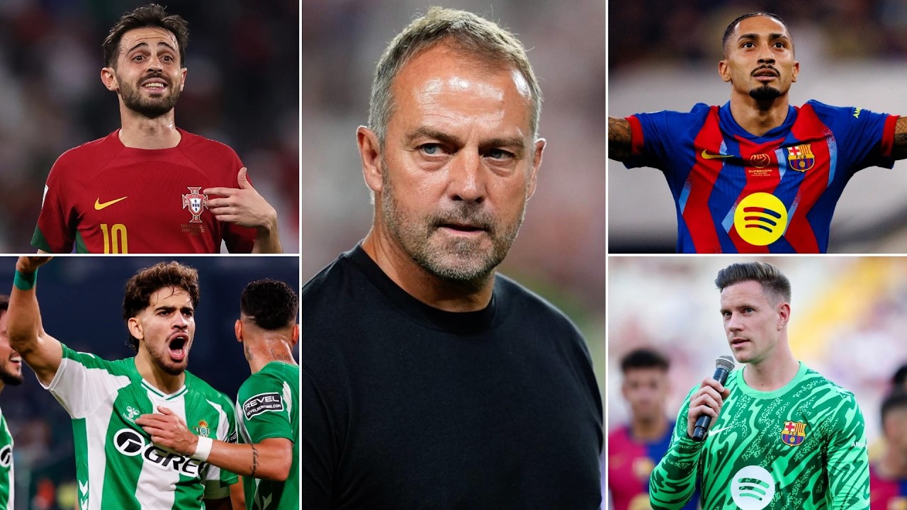 BARCELONA TRANSFER NEWS ft BERNARDO SILVA, RAPHINHA, ABDE & TER STEGEN