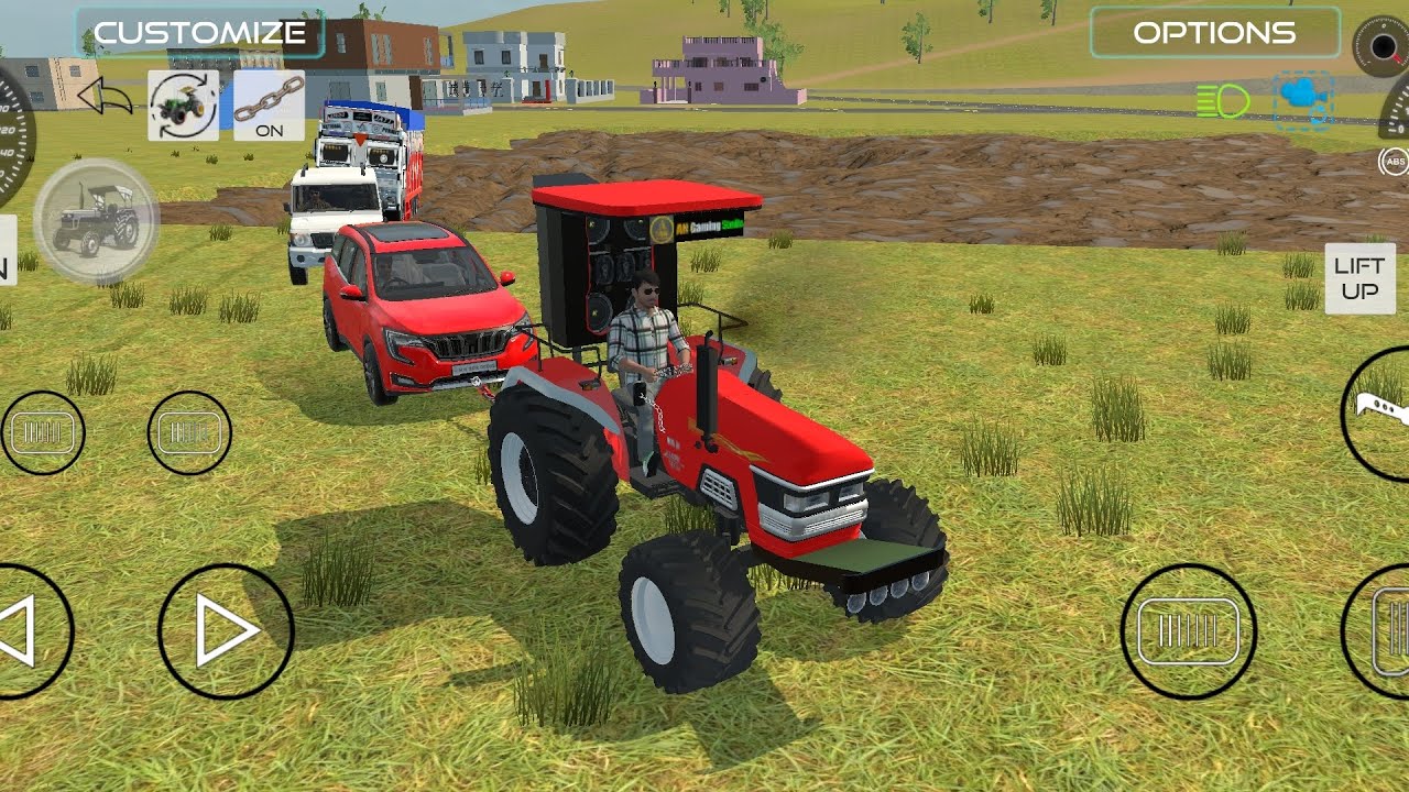 Mere tractor ne in 2 car or modified truck 😅