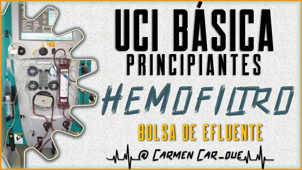 🧩PRISMAFLEX. Hemofiltro. TRRC. CAMBIO DE BOLSA DEL EFLUENTE