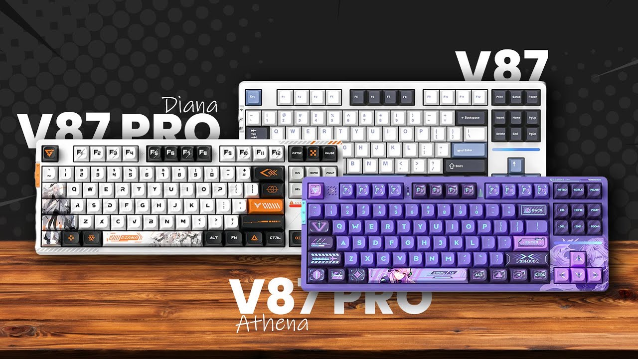 Efsane Tasarım Efsane Ses! VGN V87 ve V87 PRO Mekanik Klavye İncelemesi