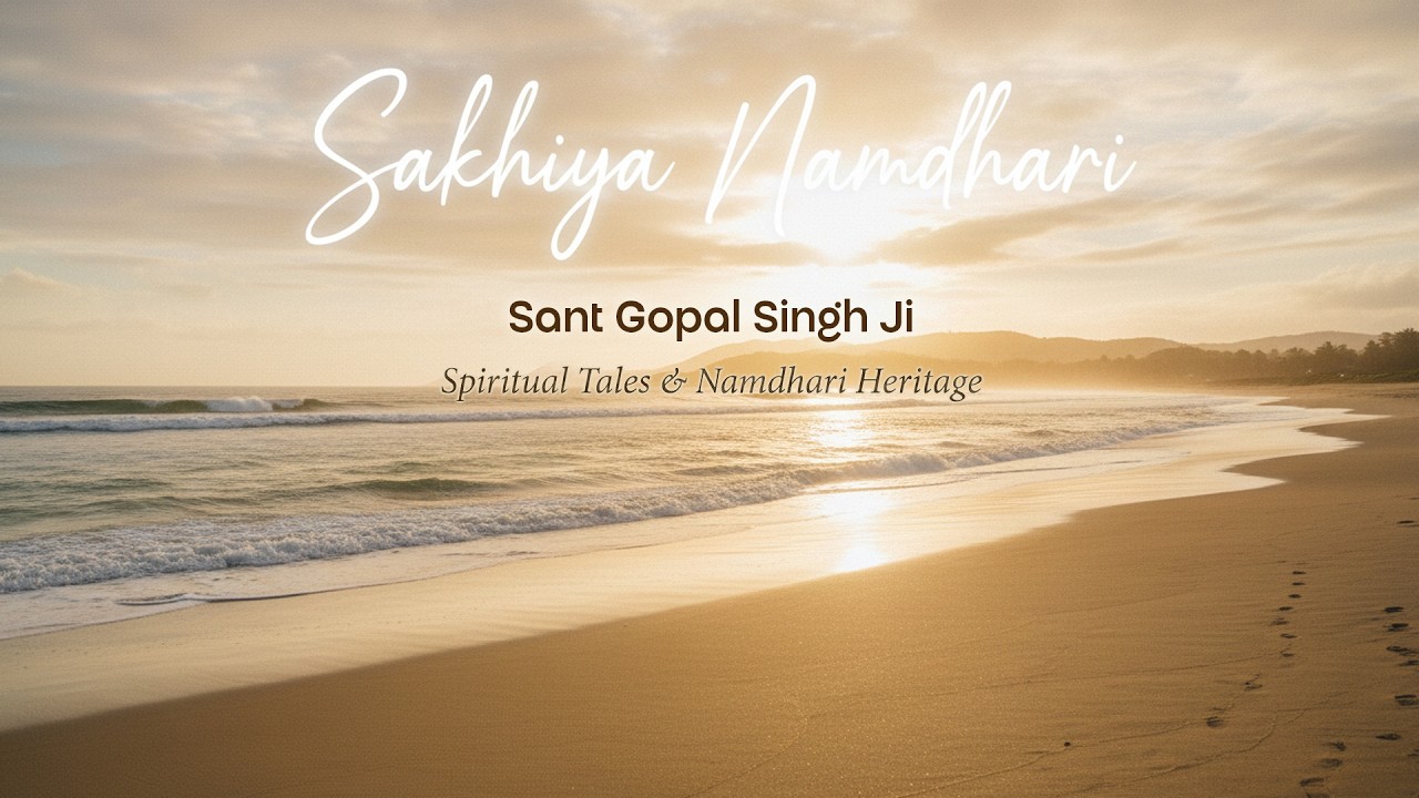 Sakhiya | Sant Gopal Singh Ji | Sri Satguru Jagjit Singh Ji | Namdhari