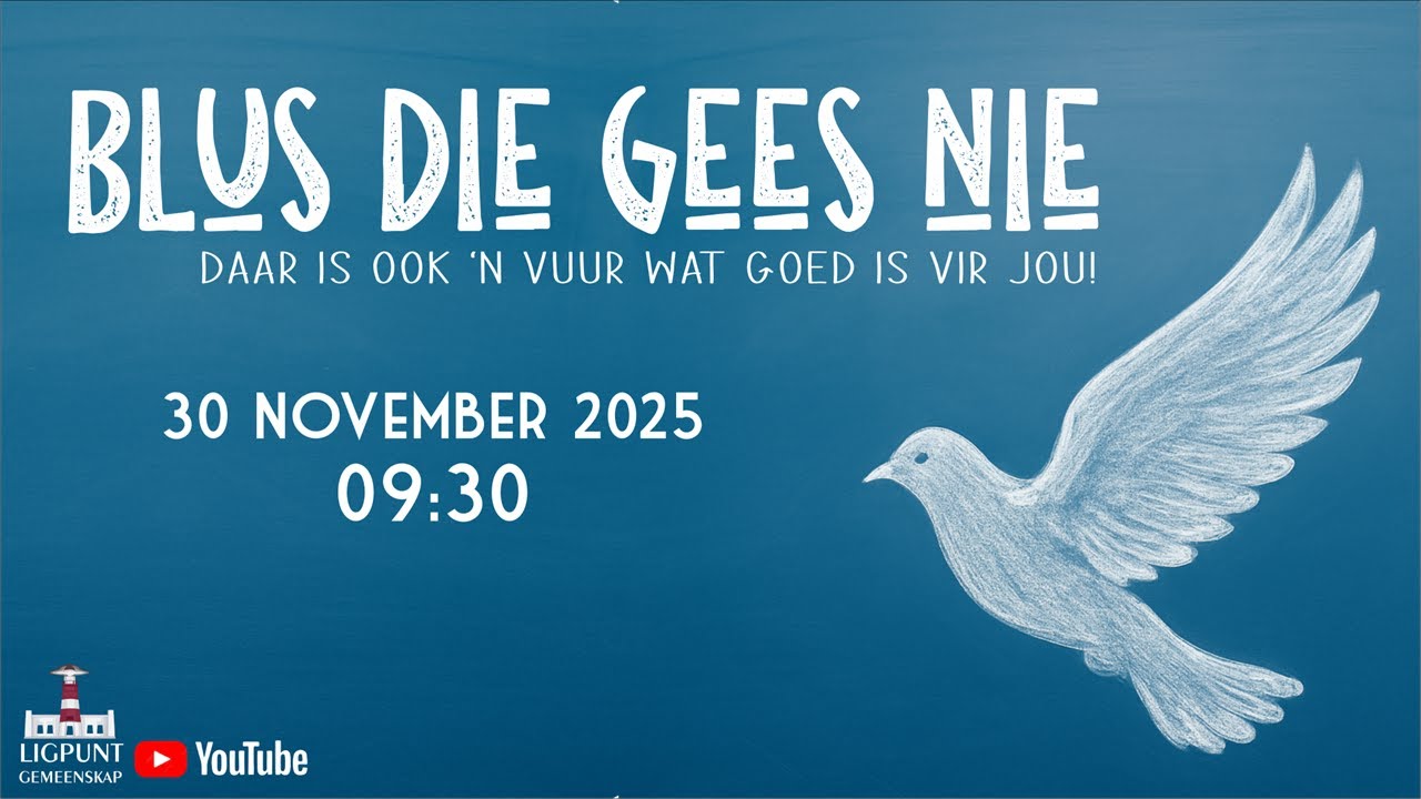 Blus die Gees nie uit nie | ZD Buchling | Ligpunt Gemeenskap