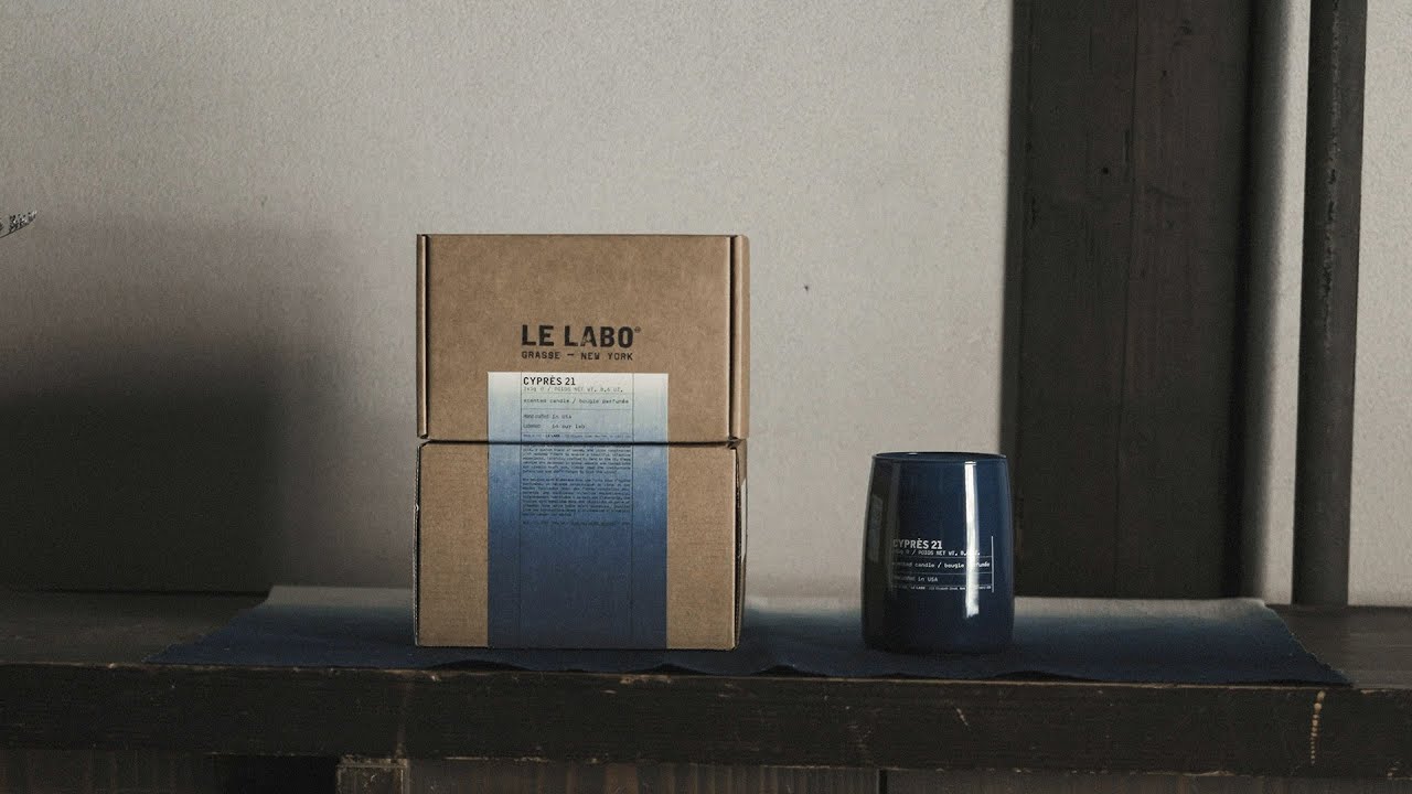 Special Edition CYPRÈS 21 Indigo Candle | Le Labo Fragrances