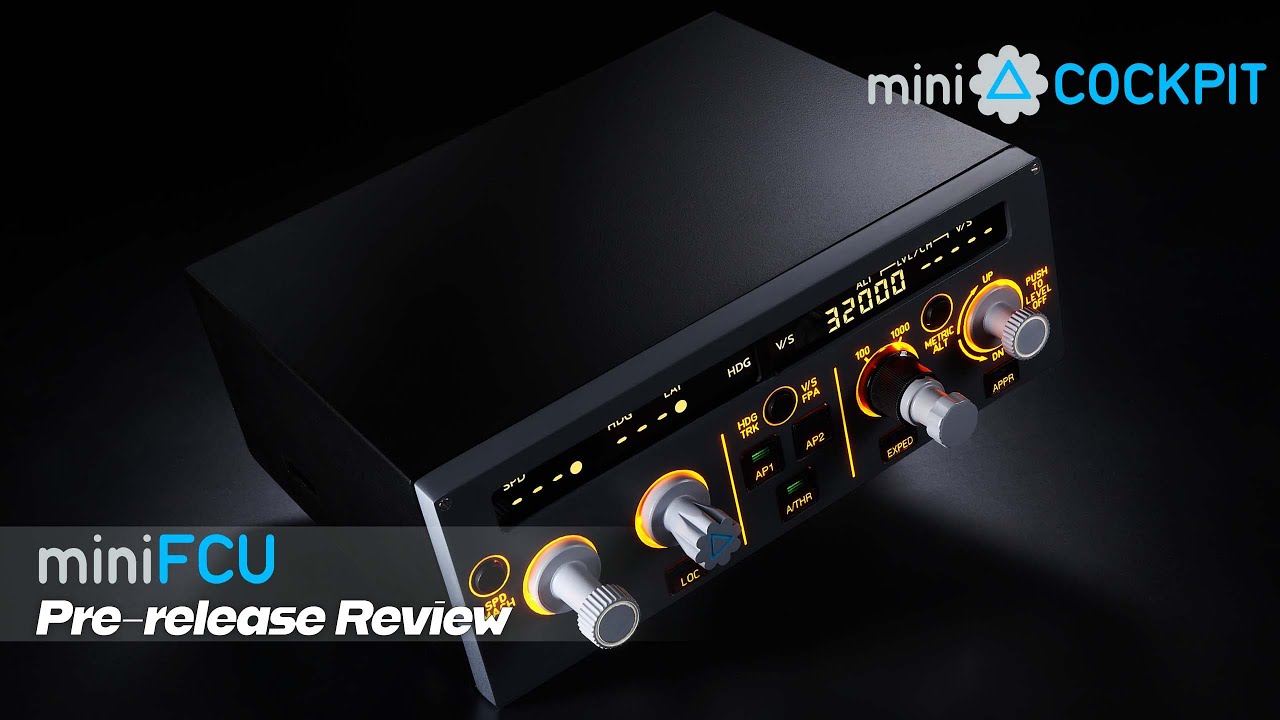 miniFCU by miniCockpit | Review with Setup Guide for X-Plane