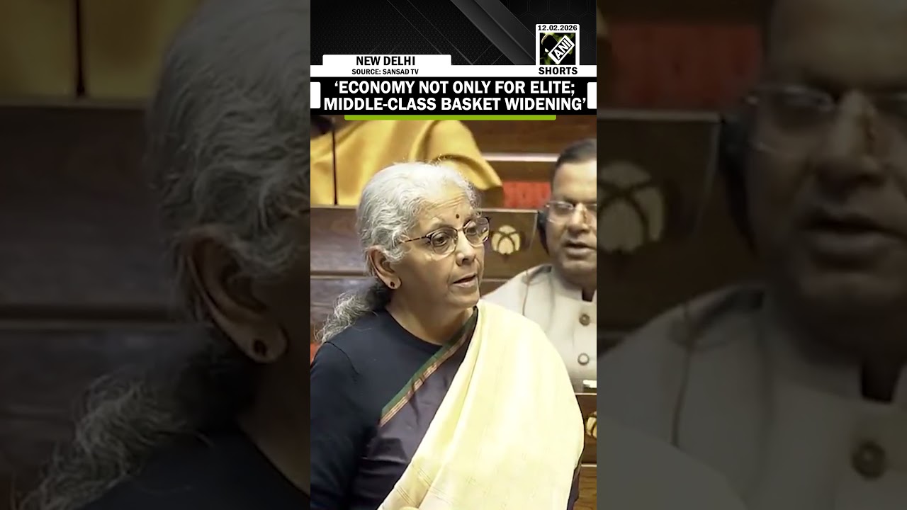 &lsquo;Economy not only for elite; the middle-class basket is widening&rsquo;: FM Sitharaman in Rajya Sabha