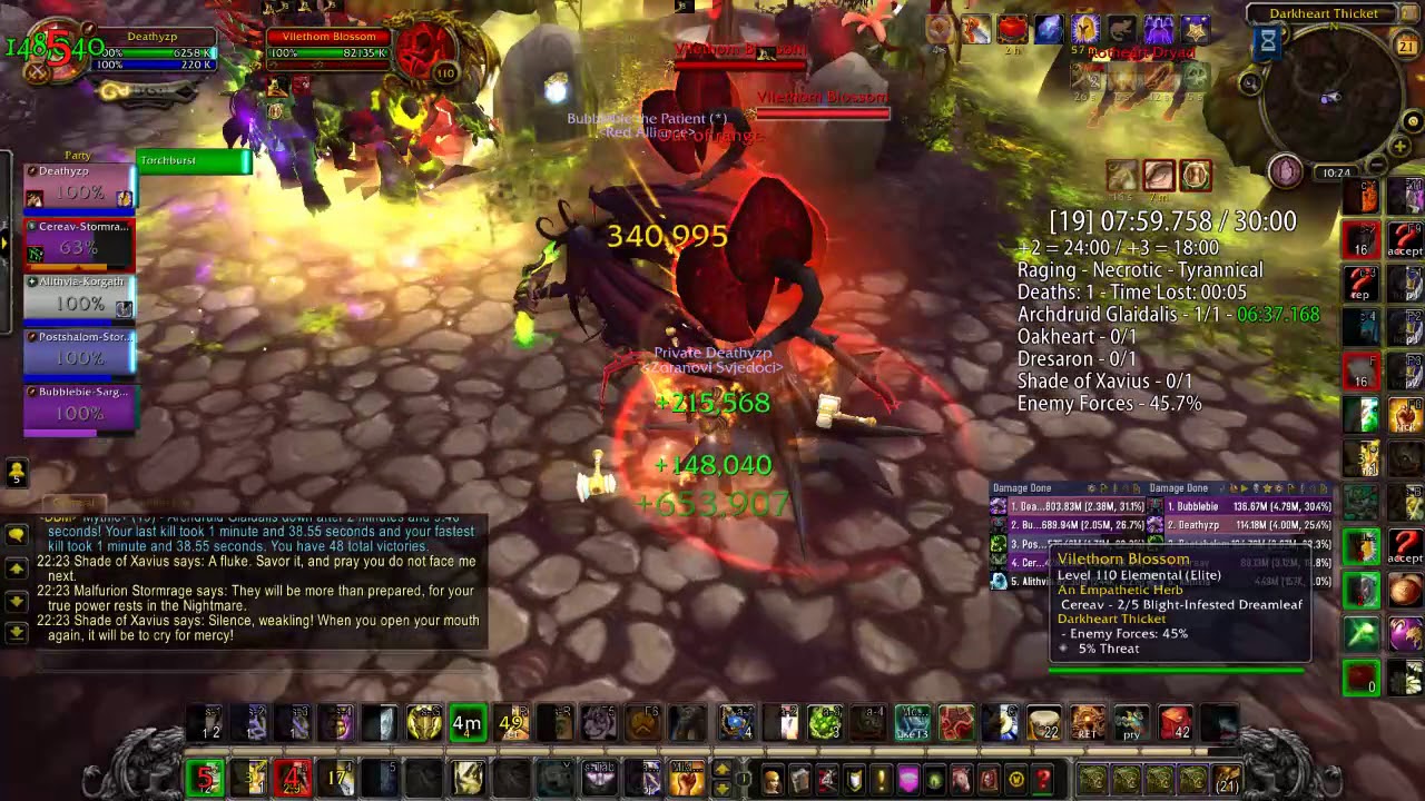DHT +19 - Ret Paladin - 7.3.5 Tyrannical