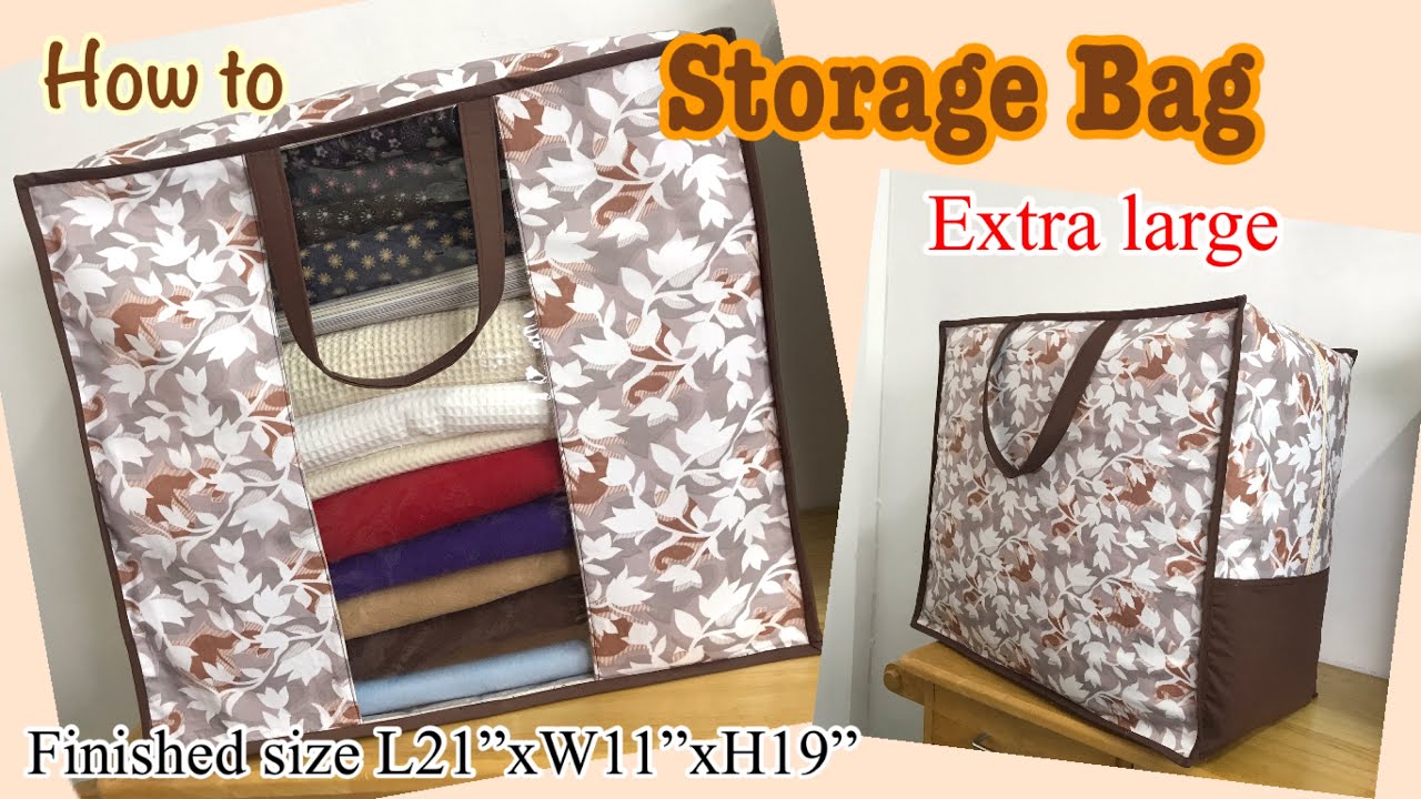 Extra storage bag,Fabric storage bag,extra large storage bag,fabric storage bag making at home