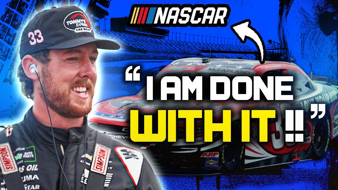 NASCAR HITS Cleetus McFarland with HUGE PENALTY during DEBUT at Rockingham!