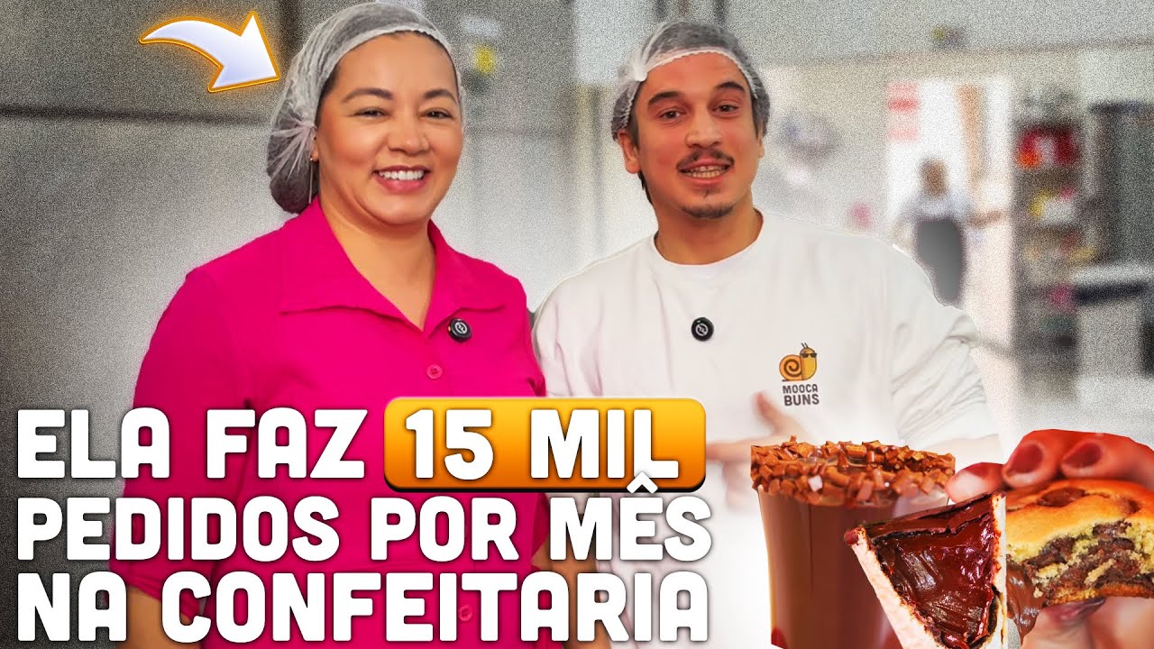 ELA COMEÇOU NA FAVELA E HOJE FAZ 15 MIL VENDAS NO MÊS COM A CONFEITARIA