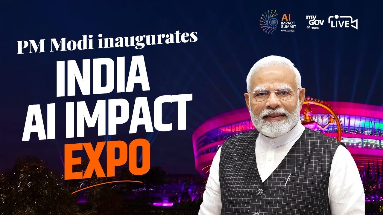 PM Modi inaugurates India AI Impact Expo at Bharat Mandapam, New Delhi