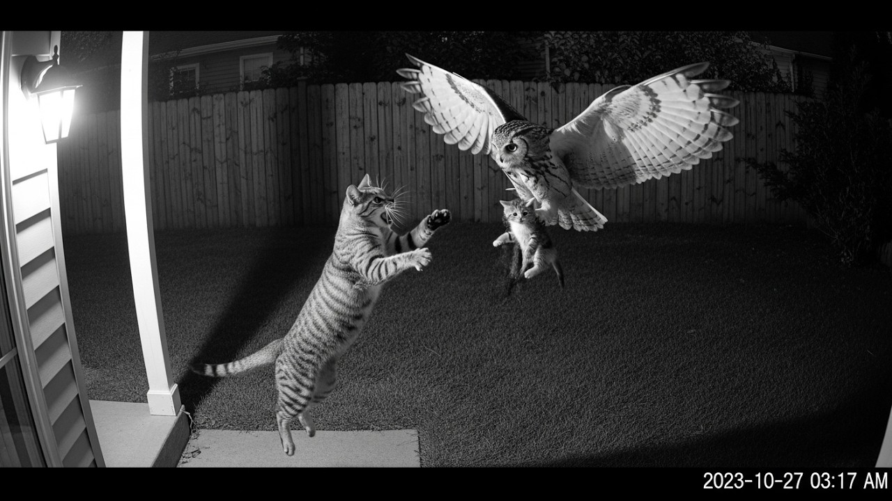 Cat Heroes Compilation: UNBELIEVABLE Security Camera Moments! (Saving Kitten, Duckling, Chicken)
