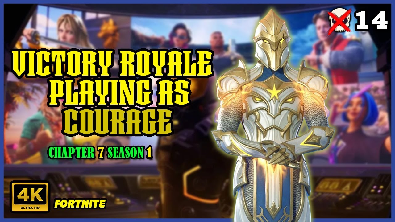 Let's Play Fortnite: Victory Royale | Courage | Chapter 7 Season 1