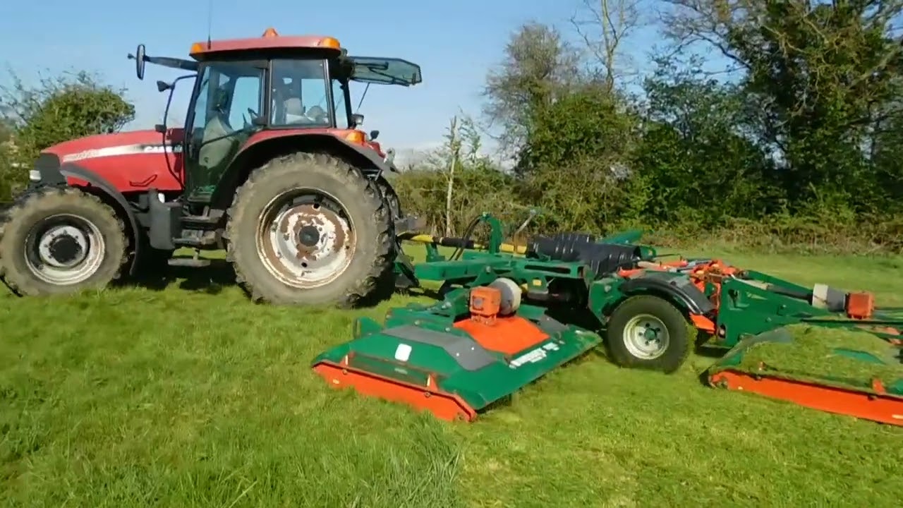 WESSEX RMX 560 FINISHING MOWER 2016 WORKING DEMO