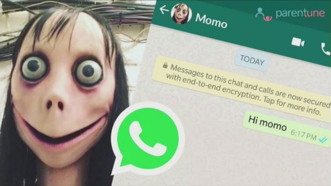 Online 'Momo' challenge frightens parents