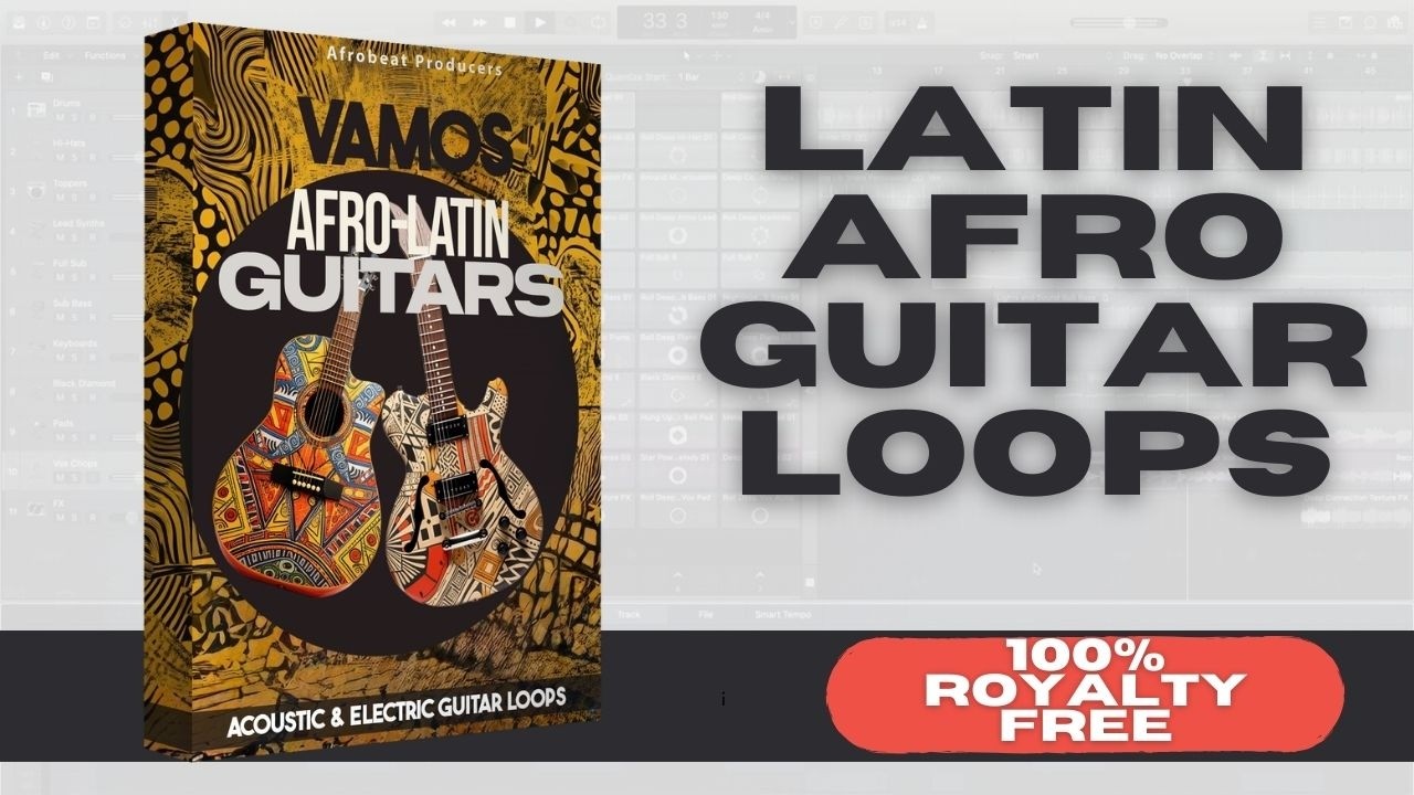 Download 100% Royalty Free Afro Latin Guitar Loops 2GB+ Vamos Melody Loops Sample Pack