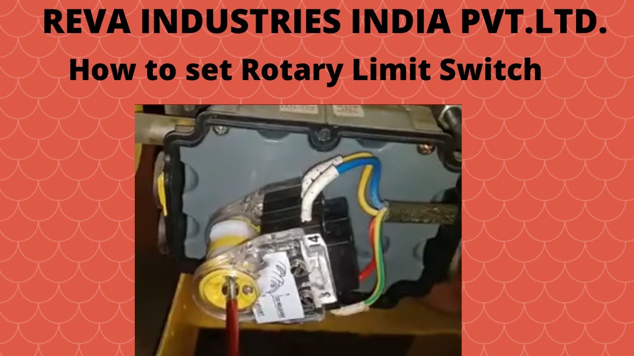 How to set Rotary Limit Switch type Limit Switch if one motion of MH is not working