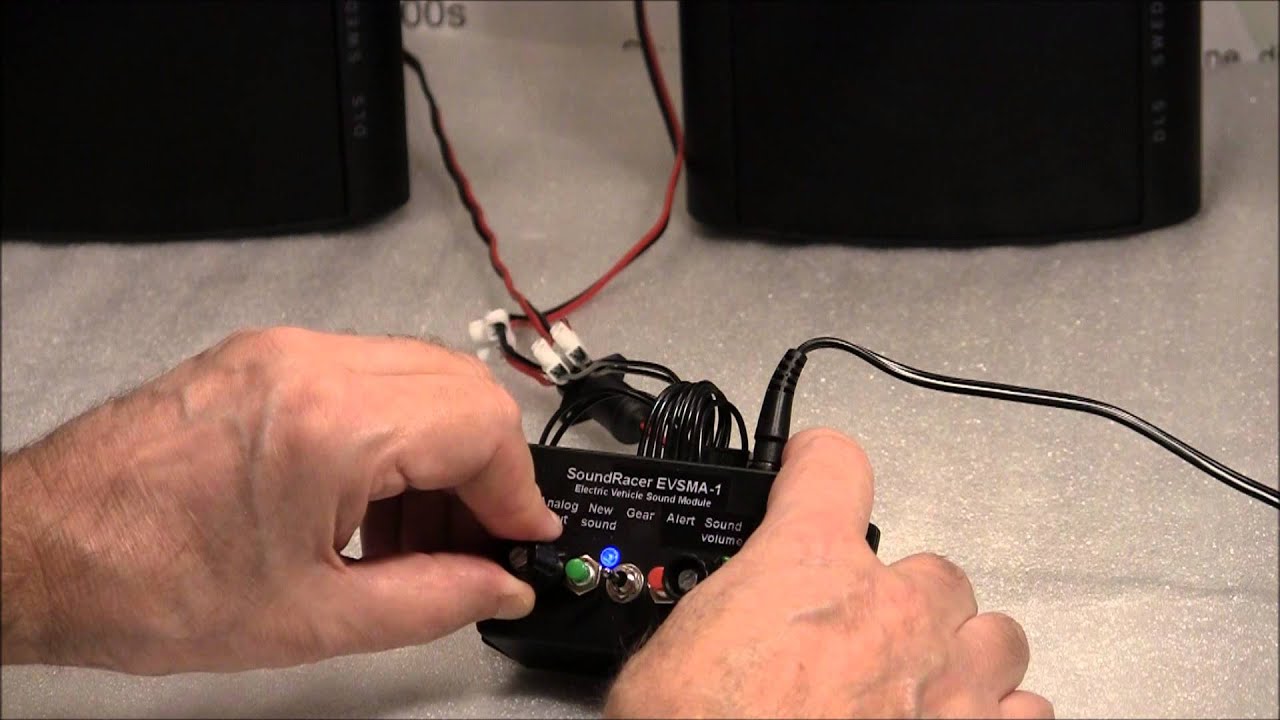 SoundRacer EV Sound demo