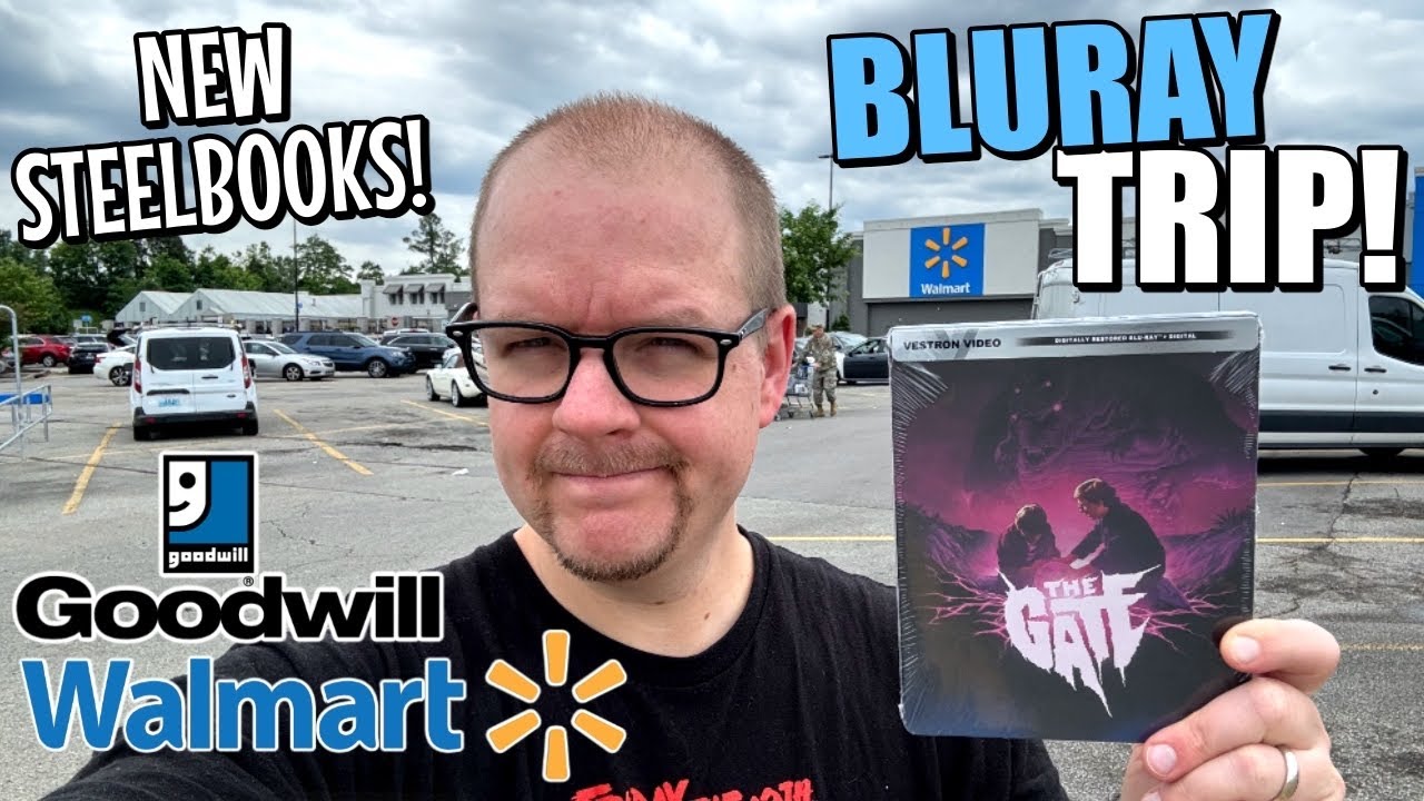 Bluray HUNTING Trip! | NEW Walmart Steelbooks And GOODWILL Thrifting!