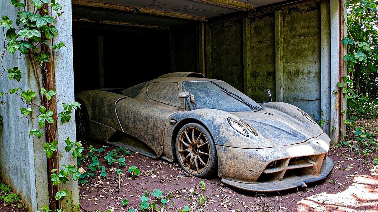 20 voitures de luxe abandonnées par des milliardaires