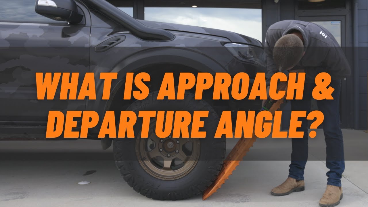 What is Approach Angle & Departure Angle