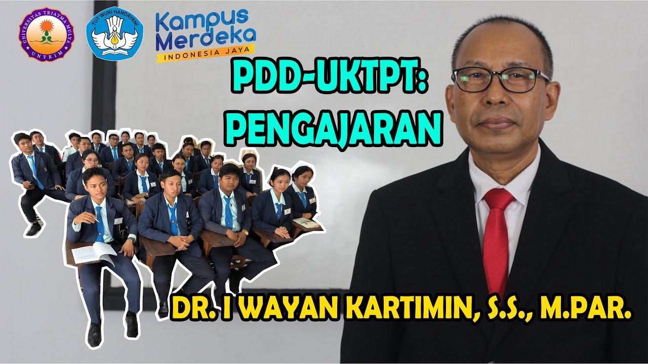Dr. I Wayan Kartimin, S.S., M.Par. | PDD-UKTPT: Pengajaran | Serdos SMART 2023