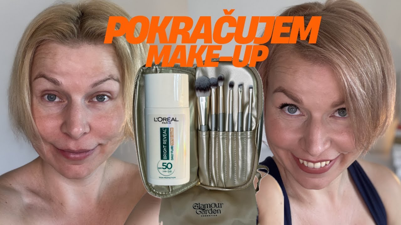 🏖️ LETNÍ LEHKÝ MAKE-UP K NOVÉ BARVĚ VLASŮ 💇‍♀️