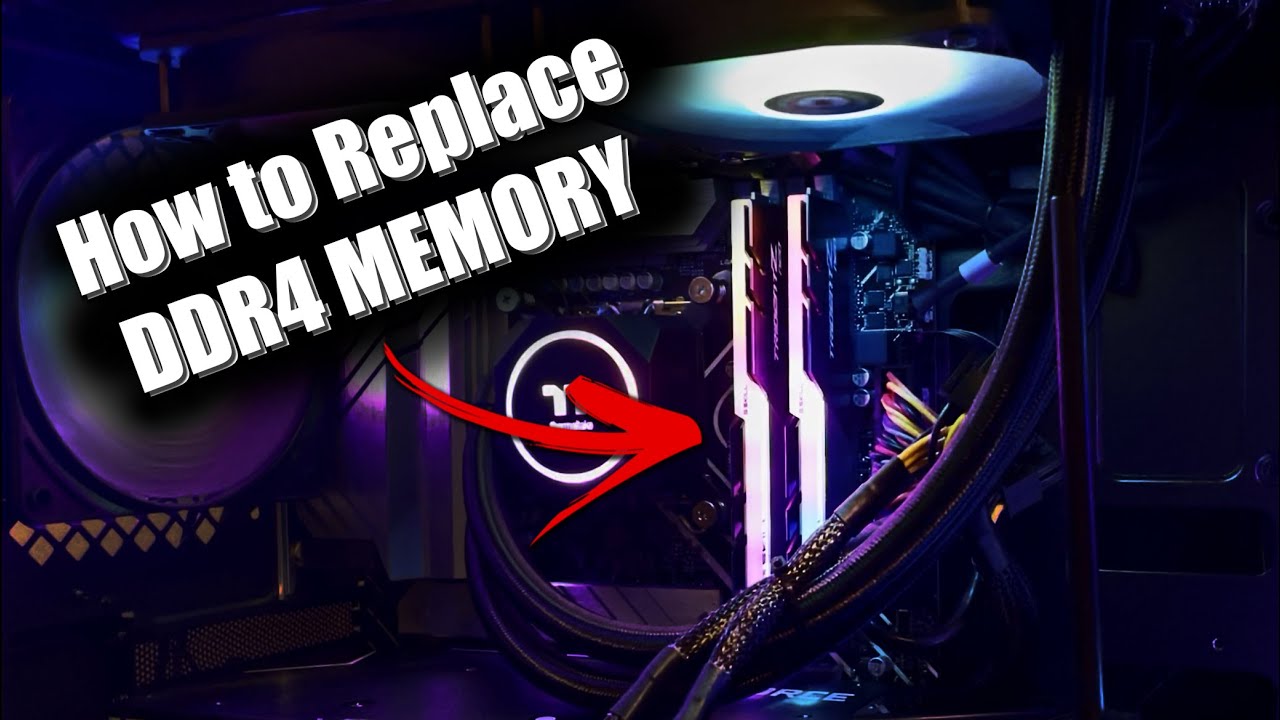 Как заменить оперативную память DDR4