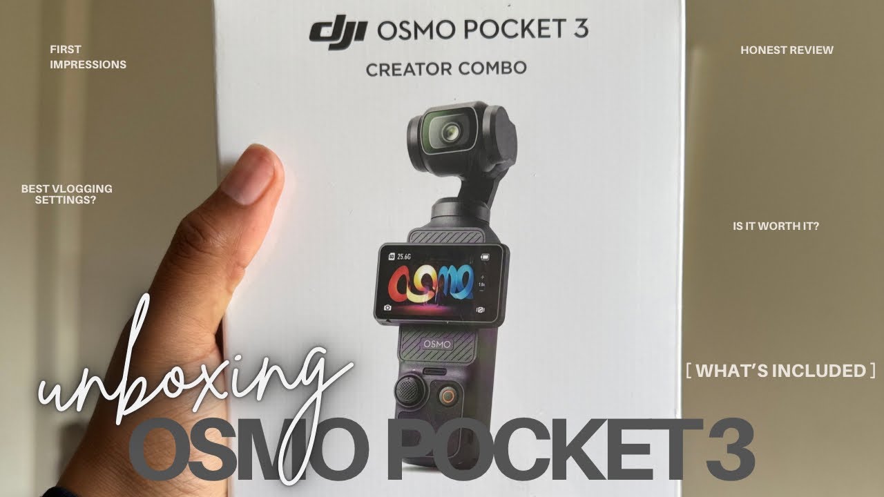 DJI Osmo Pocket 3 Unboxing  | Is This the Best Vlogging Camera of 2025?🇿🇦
