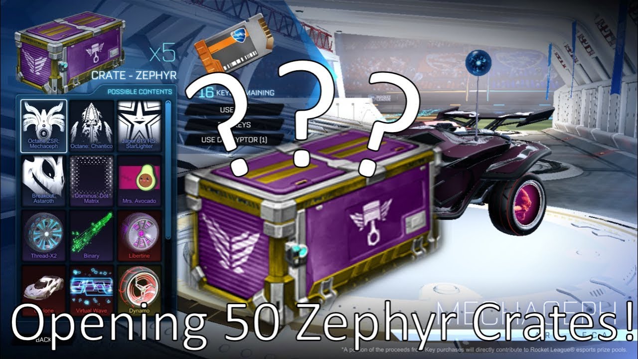 50 Zephyr Crates