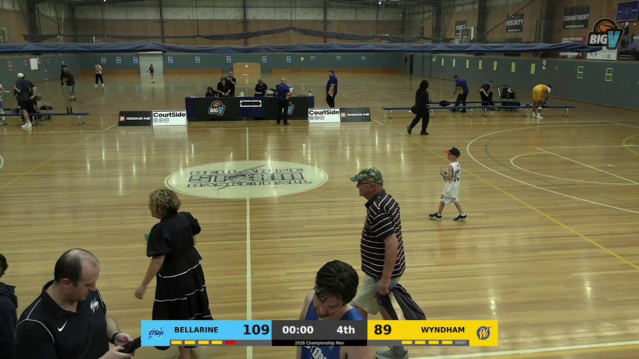 Big V - Champ Men - Bellarine vs Wyndham - Round 1