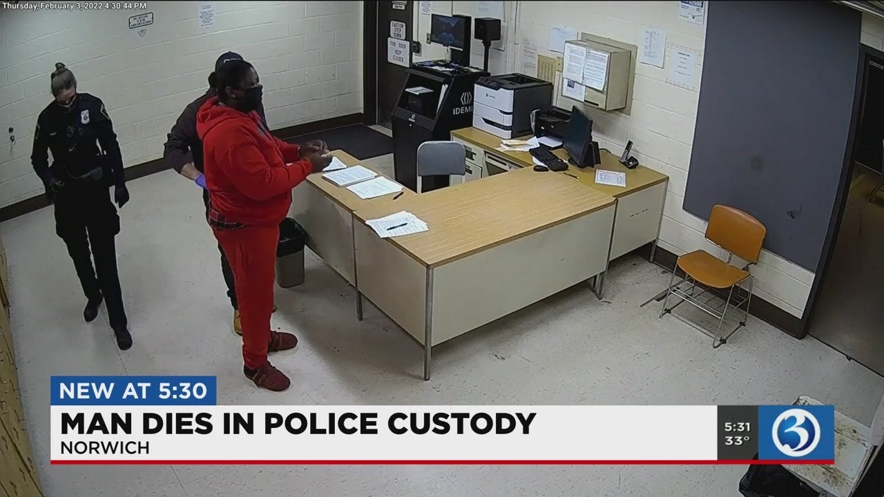 VIDEO: Man dies while in Norwich police custody