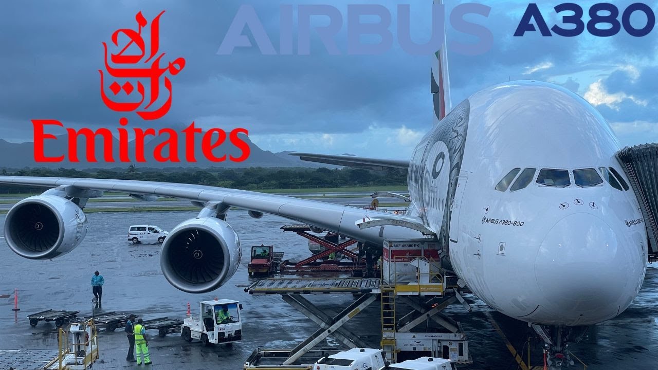 EMIRATES Airbus A380 🇦🇪 Dubai to Mauritius 🇲🇺 [SHORT FLIGHT REPORT]