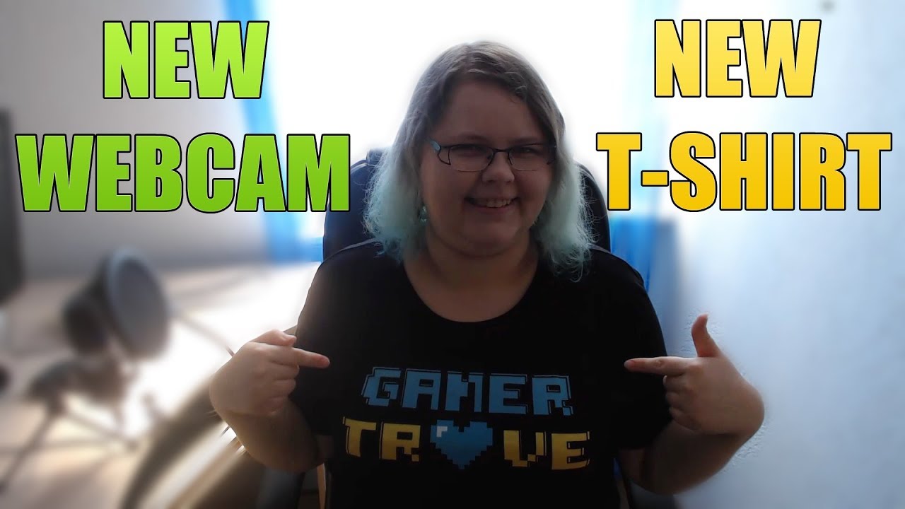 New Webcam, New Trove T-shirt, New Haircolor – Gamer Heart Vlog?