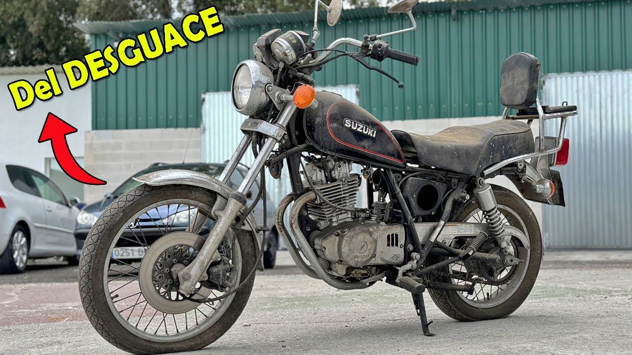 RESTAURO una MOTO de DESGUACE | SUZUKI GN 250