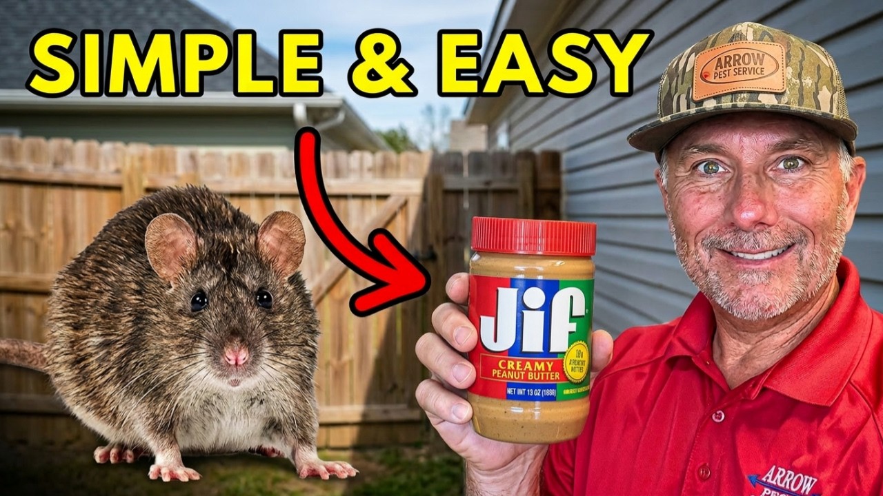 SIMPLE & EASY-KILL ALL Your Rodents Around Your Home!