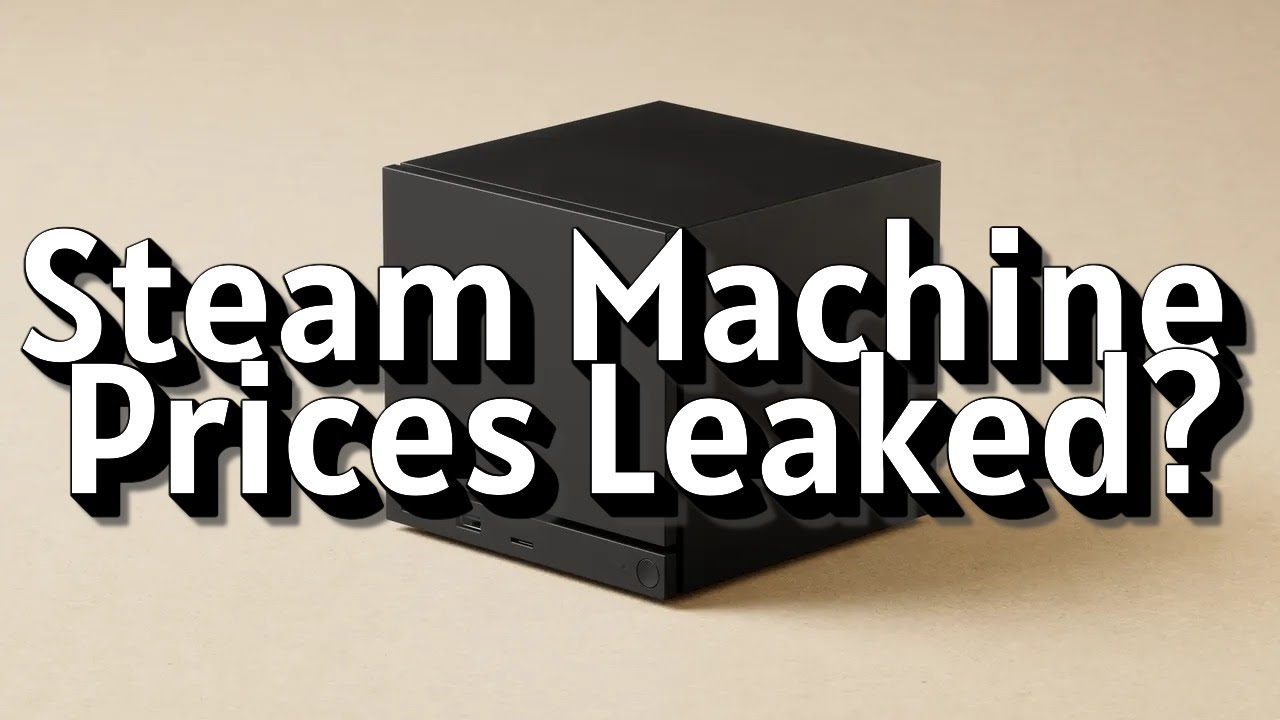 Steam Machine Price Leaks