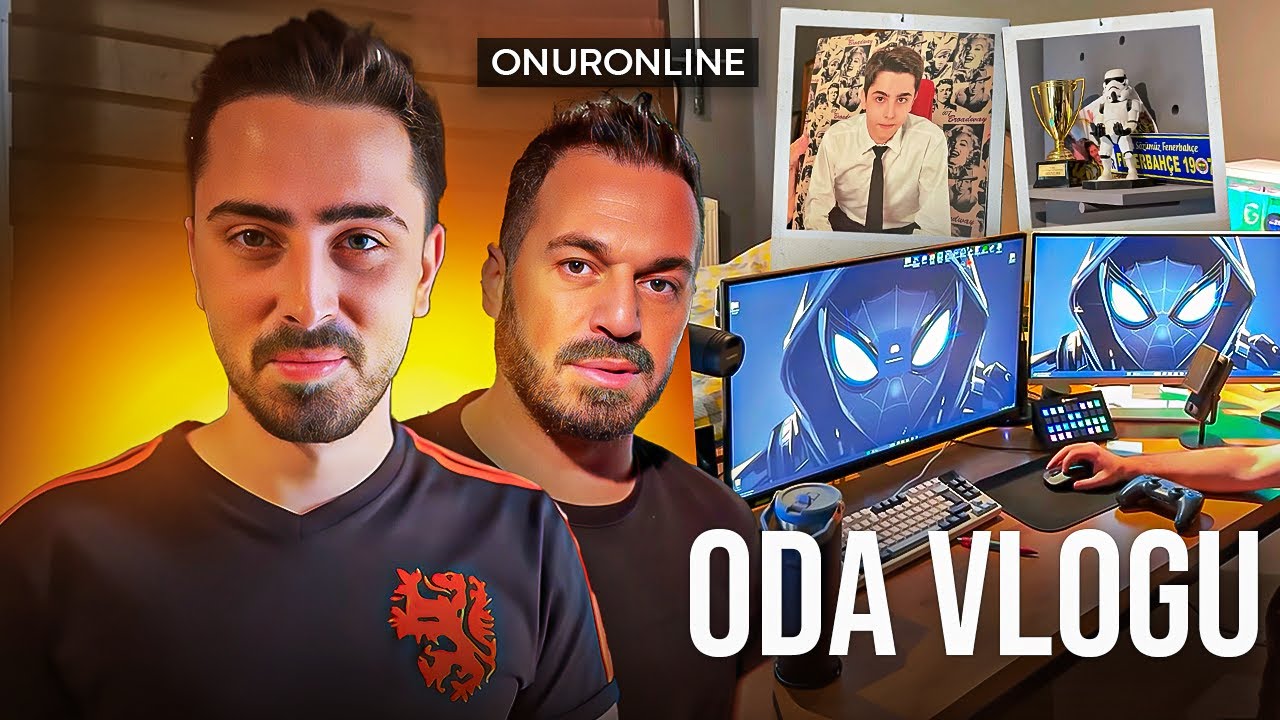 ONURONLINE ODAMI GEZİYOR! // ARDEN PAPAZYAN ODA VLOGU ve YENİ PC