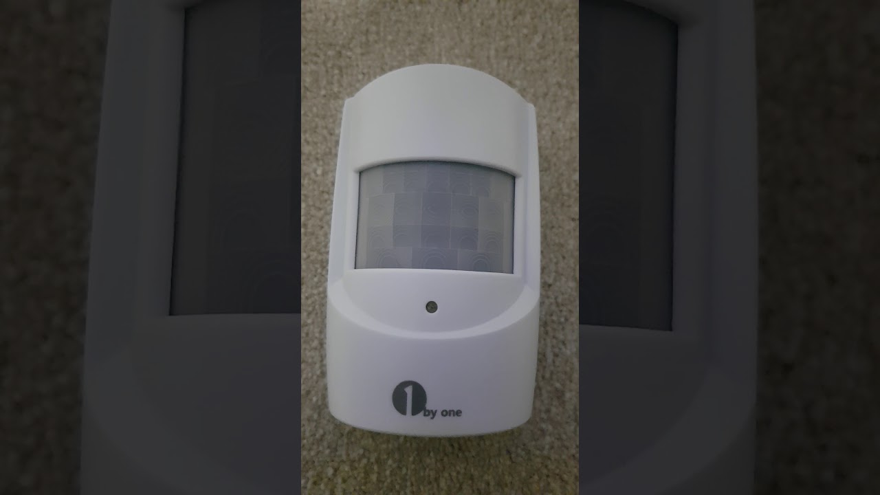 1byone 1000ft Wireless Driveway Alarm Gates 1 Receiver & 2 Sensors Home Security