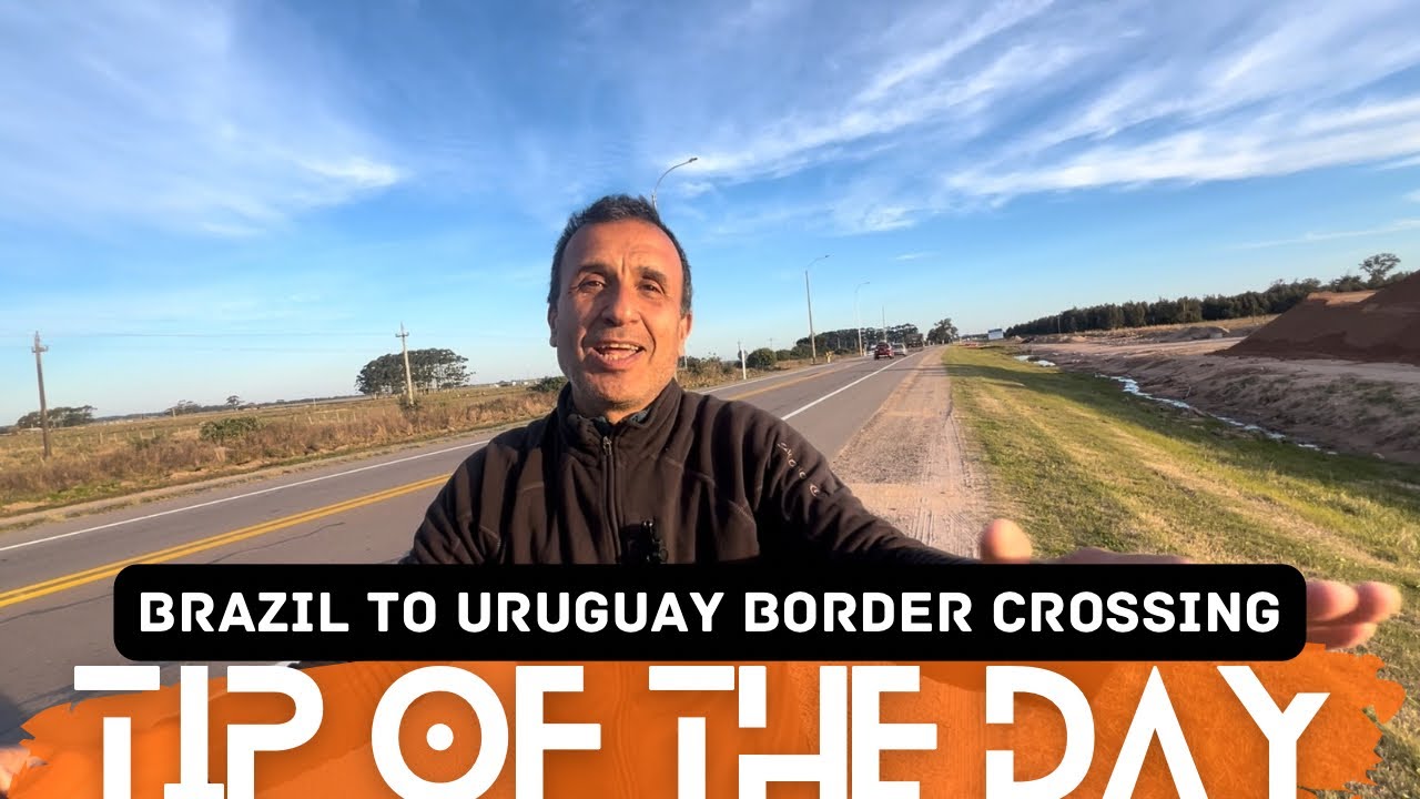 Brazil to Uruguay border at Chuy