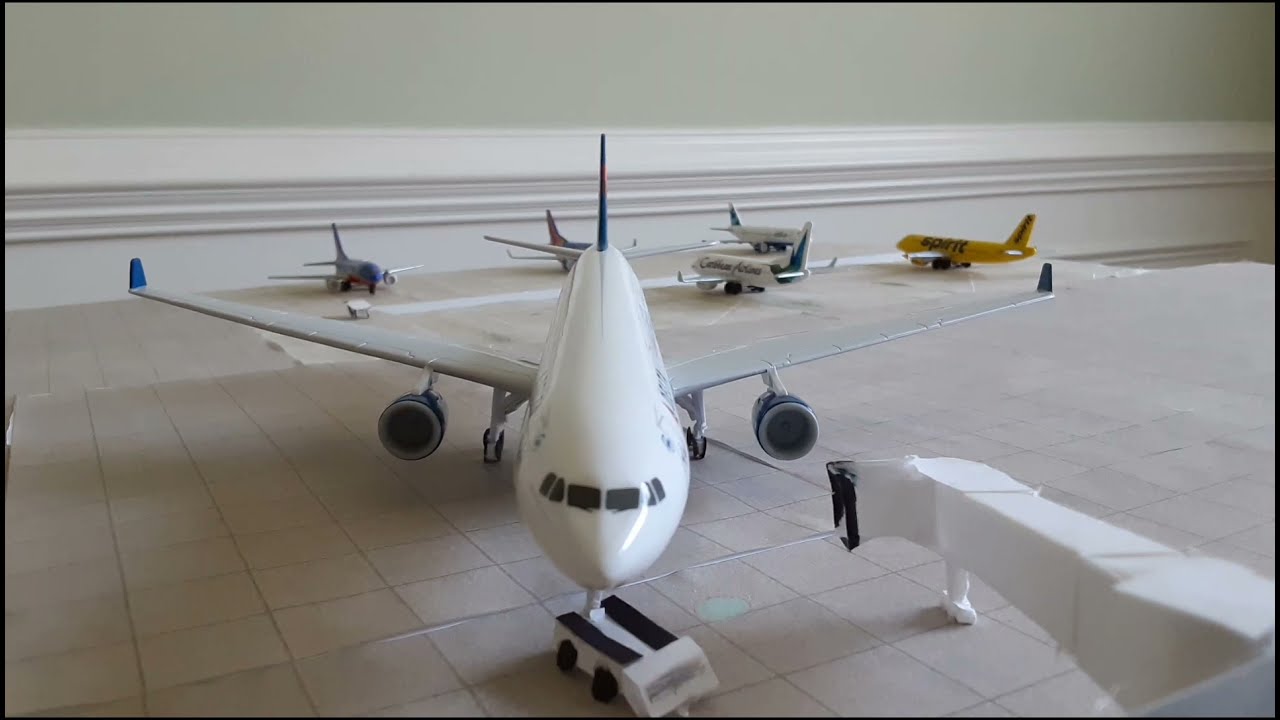 Model Airport Stop Motion | NEW A330