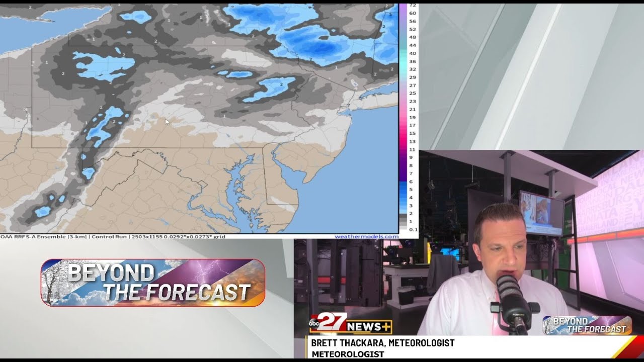 Brett's Beyond The Forecast: More Snow Tonight, Wintry Mix Thursday Night