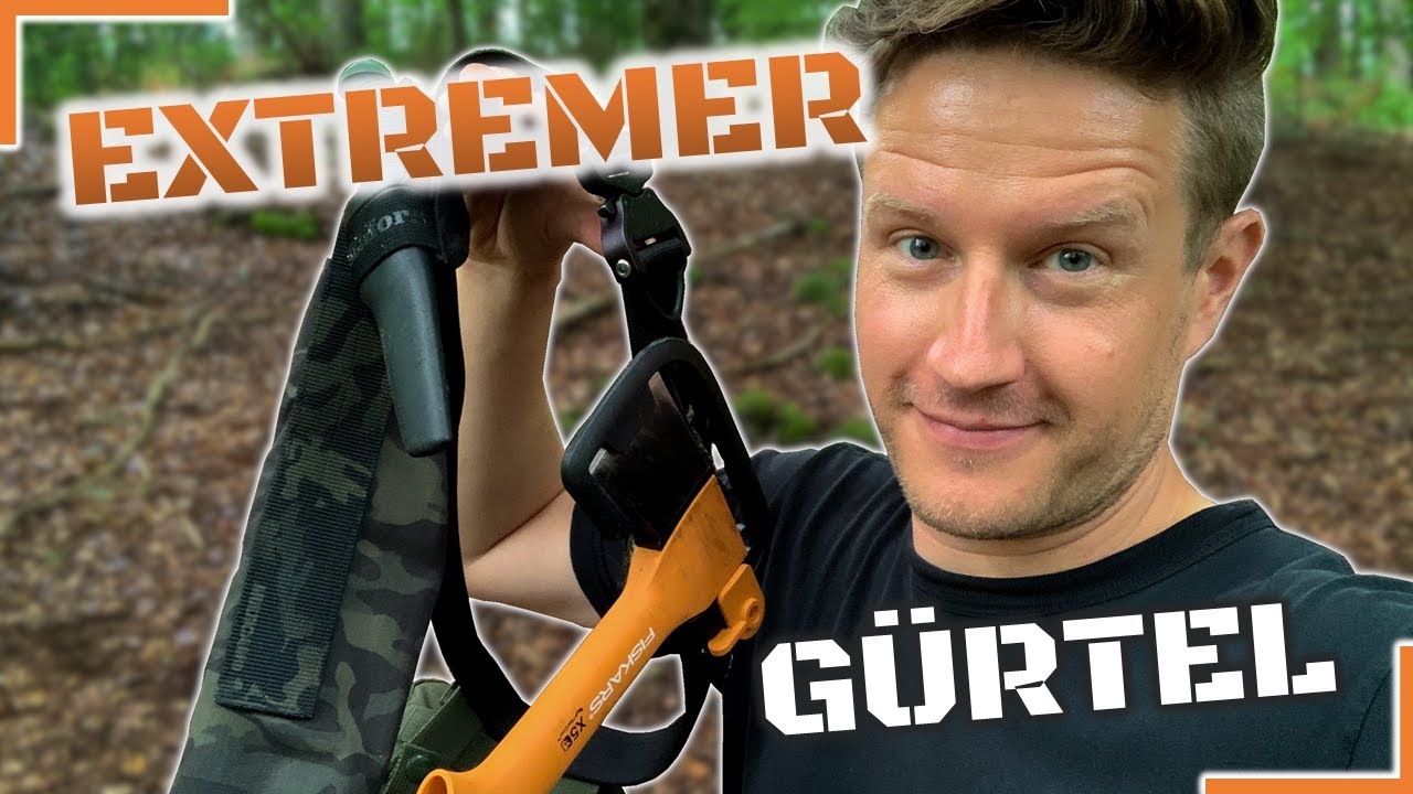 Alles am Mann - Der Ausrüstungsgürtel von Gürtel-Extreme